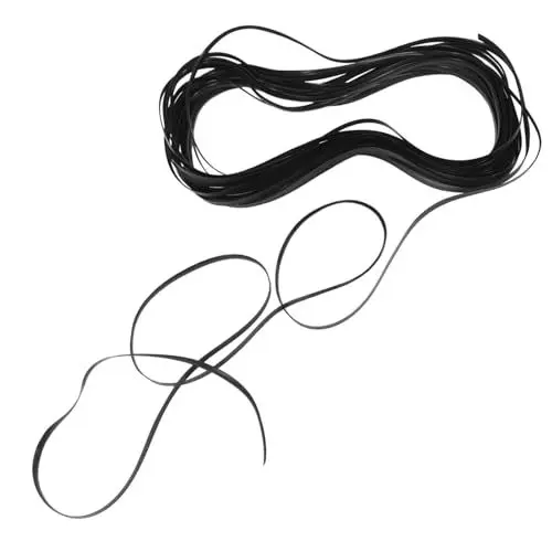 Produktbild: VOSAREA 1 Rolle Möbelreparaturset rattanmöbel Plastikrattan für Heimwerker Möbelteile möbel reparaturset blumenkorb DIY Kunststoff Rattan Weben von Kunststoff-Rattan Sport Black