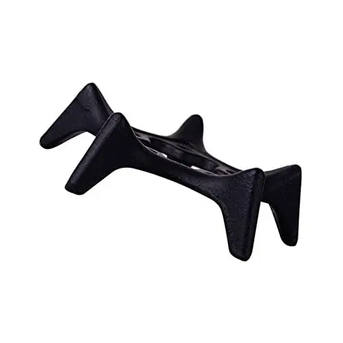 Produktbild: VOSAREA 1stk -Kessel Ofen Regal Stabiler Kesselboden Ersatz-Wok-Ring Einweihungsgeschenke Brennerroste Für Gasöfen Gasregal Mini-kaffeekanne Topfhalter Für Gasherd Black Roheisen