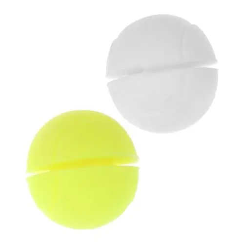 Produktbild: VOSAREA 2Stücke Tennis Stoßdämpfer Kunststoff Dämpfer für Tennisschläger Vibrationsdämpfer rutschfest Tennis Zubehör für Spieler