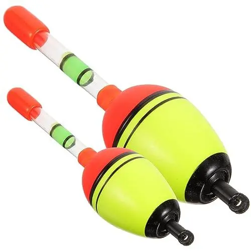 Produktbild: VOSAREA 2 Stück 5g 8g Angeln Posen Kunststoff Schwimmt Bobbers Fishing Floats Angeln Schwimmer Posen Angeln Slip Posen für Süßwasser Salzwasser Angeln Zubehör