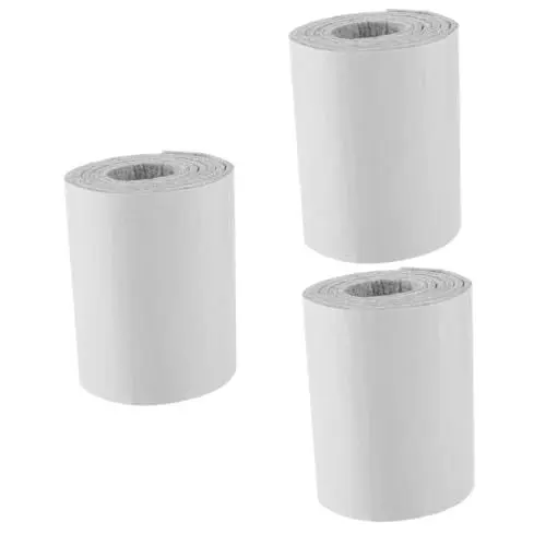 Produktbild: VOSAREA 3 Rollen Möbelpads für Hartholzböden Klebefilz Filzgleiter für Möbel Teppich Ecke Abs bodenschutz für stühle Couch schutzbezug Möbel-Stummschaltmatten Stuhlbeinmatten gefühlt Grey