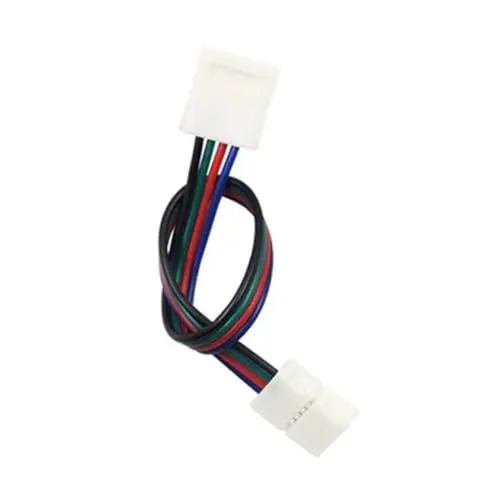 Produktbild: VOSAREA 5050 geführte Verbindungsleitung verbindungsstecker zu led strip RGB Lichtleiste LED Strip Verbindungsbuchse LED-Streifen- Streifenlampenkabel