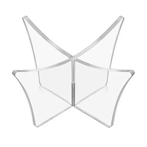 Produktbild: VOSAREA Ball Ständer, Acryl Ballhalter, Basketball Ball Ständer Ballhalterung Transparent Display Halter Ballständer für Basketball Fußball Volleyball Rugby Ball