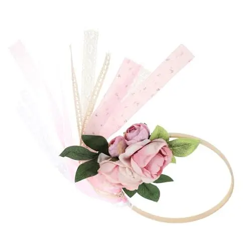Produktbild: VOSAREA Brautjungfer Künstliche Blumenhand Hochzeitsgirlande Rosenstrauß Braut, Die Blumen Hält Blumenstrauß Für Die Hochzeit Blumensträuße Für Die Hochzeit Hochzeitssträuße Plastikblume