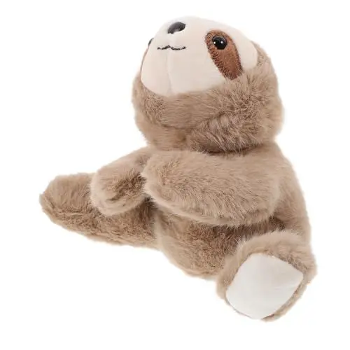 Produktbild: VOSAREA Faultierpuppe Faultier-plüsch-Spielzeug Faultier-Ornament Plüschtier Faultier-Spielzeug Plüschspielzeug Entzückende Tierpuppe Faultier Stoffpuppe Light Brown Pp Baumwolle