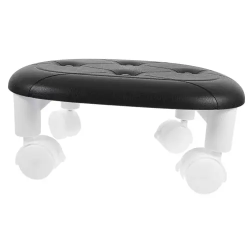 Produktbild: VOSAREA Niedriger Hocker Mit Rädern Rollhocker Für Erwachsene Kleiner Tritthocker Badezimmerhocker Sitz Für Jungen Und Mädchen