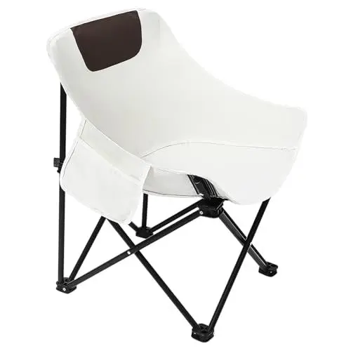 Produktbild: VOSAREA Campingstuhl Kinder Klappstuhl Für Den Außenbereich Bequemer Campingstuhl Mit Ergonomischem Design Ideal Für Garten Balkon Und Picknick Leicht Und Kompakt Einfach Zu Transportieren Und Zu