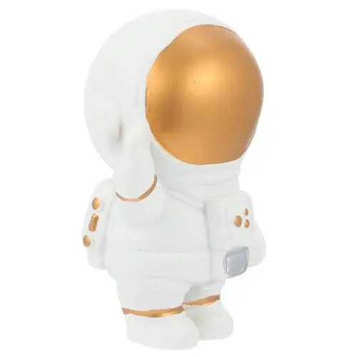 Produktbild: VOSAREA Einzigartige Harzfigur – Astronauten-Dekoration Weltraumbewusstsein Für Kinder