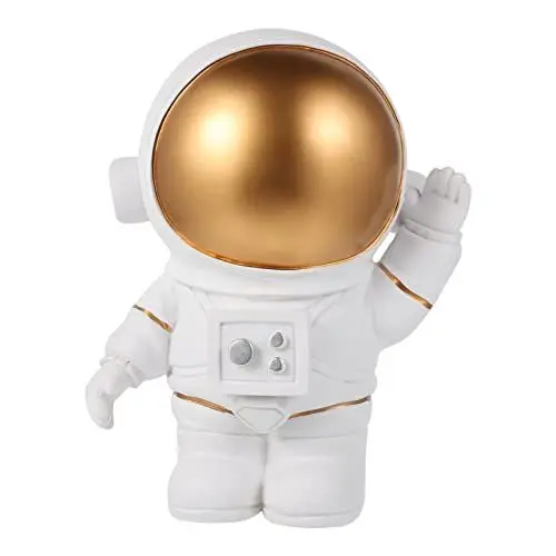 Produktbild: VOSAREA Realistische Harz Astronaut Figurine Mann Decor Desktop Harz Figurine Ornamente Für Sammler