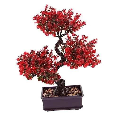 Produktbild: VOSAREA Künstliche Bonsai Pflanze Verzierungen Realistische Gefälschte Pflanze Für Wohnzimmer Büro Shop
