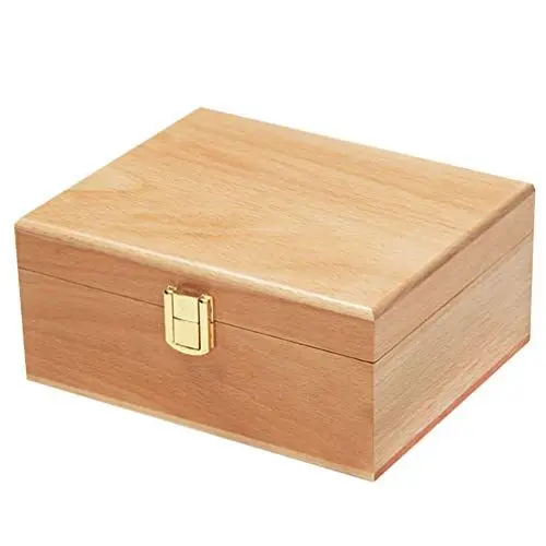 Produktbild: Vosarea Kasten Ablagefach für Kleinigkeiten desk organizer wood holzdeko Holztabletts Holz Spielzeugkiste Desktop-Organizer Organizer aus Holz Lagerung Aufbewahrungskiste Veranstalter