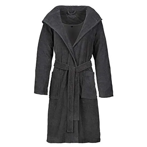 Produktbild: Vossen Damen Bademantel Gina Graphit S