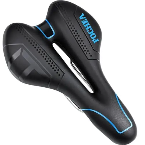 Produktbild: Fahrradsattel Herren Bequem, Fahrrad Sattel Gel MTB Sattel für Damen & Herren, Hohl Fahrradsättel Rennrad Sattel Mountainbike Zubehör