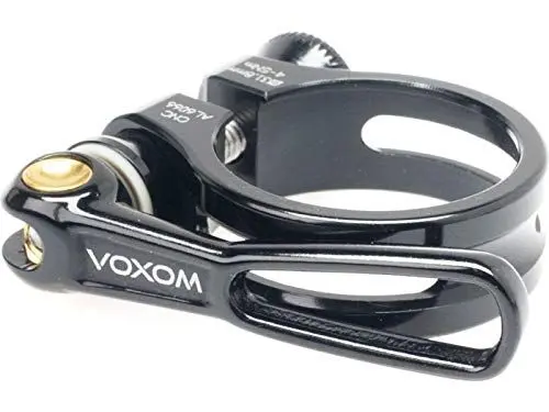 Produktbild: Voxom Unisex Sattelklemme Sak1 Schnellspanner, Schwarz, 34,9 mm
