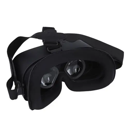 Produktbild: VR Headset für Telefon, 2,4 G 5 G WiFi Bluetooth Virtual Reality Headsets mit 9 Achsen, 0–600° Adaptiv, Unterstützt OTG Verbindung, 2560 X 1440 P HD Standalone Virtual Reality