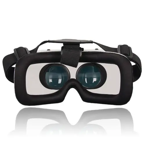 Produktbild: VR-Headset, 3D-Virtual-Reality-Headset, VR-Zubehör für Filme und Spiele, VR-Brille für Switch, VR-Virtual-Reality-Brille, Myopie Unter 600°, Geschenke, VR Headset 3D VR Virtual Reality Glasses