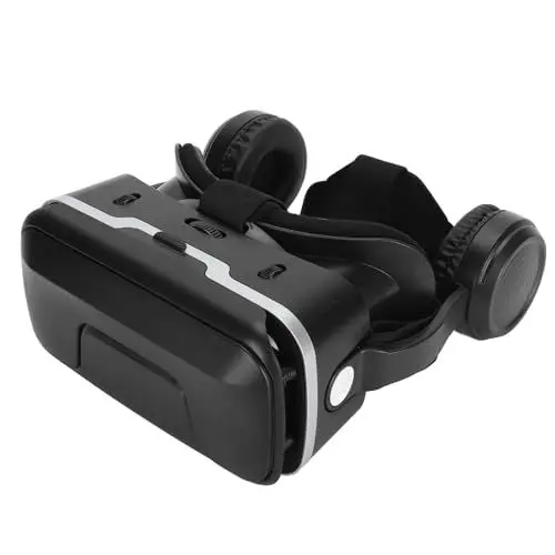 Produktbild: Zunate VR-Headset für 5,5-7,2-Zoll-Mobiltelefone, 3D-Virtual-Reality-Brille mit Optischen HD-Anti-Blau-Gläsern für Fernsehen, Telefonfilme, Bildung, Videospiele, Zunatedcggmpv6z8