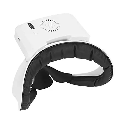 Produktbild: Vr-Lüfter für 2, 3 Geschwindigkeiten, Beschlagfreier Kühlluftzirkulationslüfter mit Pu Foma-Gesichtsschnittstellenpolster und Lichtdichtem Nasenpolster-Lüfterkühler
