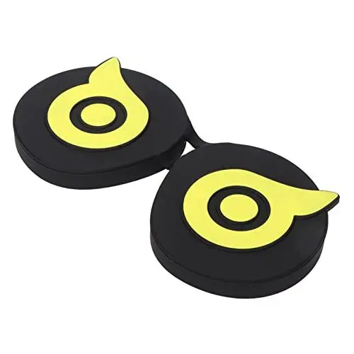 Produktbild: VR-Objektivabdeckung, Zartes und Seidiges Gefühl All-in-One-Design Niedliche Eulenform Professionelle VR-Objektivabdeckung für VR-Brillen (Gelb)