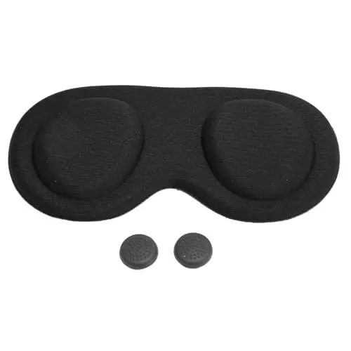 Produktbild: VR-Objektivschutzabdeckung, Staubdicht, für PICO 4, Waschbare Silikon-Schutzhülle mit Griff, Wippabdeckung, Schwarz