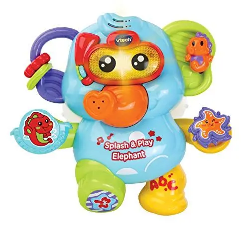 Produktbild: VTech 515303 Splash & Play Elefant Spielzeug für Vorschule, Mehrfarbig, 2.5 x 2.5 x 0.95 cm(WxHxD)