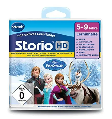 Produktbild: Vtech 80-274504 - Lernspiel für Tablet - die Eiskönigin (TV)