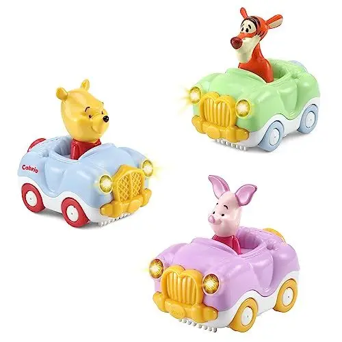 Produktbild: Vtech 80-406564 TUT TUT Baby Flitzer - Disney Set 1 (Winnie Puuhs Cabrio, Tiggers Cabrio, Ferkels Cabrio)