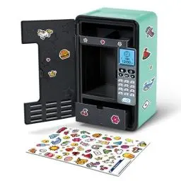 Produktbild: Vtech Kidisecrets Traumtresor – Tresor mit Zahlencode zum Aufbewahren von Geheimnissen – Mit Spielen, Musik und Aufklebern – Für Kinder von 6-12 Jahren, Black - German Version/Deutsche Version