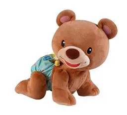 Produktbild: Vtech Baby Krabbel-mit-Mir-Bär – Interaktives Plüschtier, das alleine krabbelt, zählt, spricht und singt – Für Kinder von 9-36 Monaten