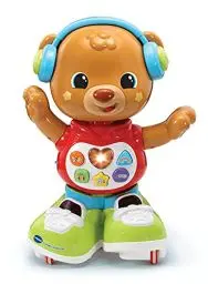 Produktbild: VTech Baby Lustiges Tanzbärchen – Interaktiver, motorisierter Bär zum Krabbeln, Tanzen und hinterherlaufen – Mit Musik und Lerninhalten – Für Kinder von 12-36 Monaten(Exklusiv bei Amazon)
