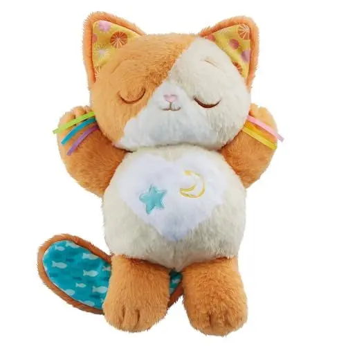 Produktbild: VTech Baby Schlummer-Kätzchen – Niedliches Kuscheltier als Beruhigungshilfe – Mit sanften Bewegungen, Schlafliedern, Melodien und Naturgeräuschen – Für Kinder von 0-36 Monaten