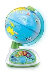 Produktbild: VTech Interaktiver Junior-Globus – Leuchtender Kinderglobus mit 48 Touch-Punkten, 3 Spielmodi und Musik – Für Kinder von 3-6 Jahren