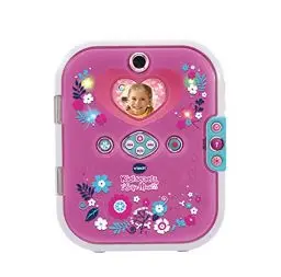 Produktbild: VTech Kidisecrets Selfie Music 2.0 – Kindertagebuch mit 2 Kameras, MP3-Player, Gesichtserkennung, Leuchteffekten und vielem mehr – Für Kinder von 6-12 Jahren