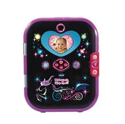 Produktbild: VTech Kidisecrets Selfie Music 2.0 black – Kindertagebuch mit 2 Kameras, MP3-Player, Gesichtserkennung, Leuchteffekten und vielem mehr – Für Kinder von 6-12 Jahren