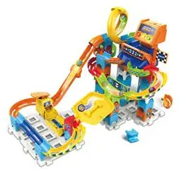 Produktbild: VTech Marble Rush - Racing Set M200 E - Interaktives Kugelbahn-Set mit Licht und Sound, spannenden Bahnelementen, Aufbaumöglichkeiten und Wegführungen - Für Kinder von 4-12 Jahren