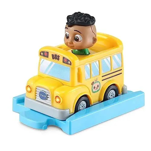Produktbild: TUT TUT Baby Flitzer - CoComelon Codys Schulbus inkl. Schiene