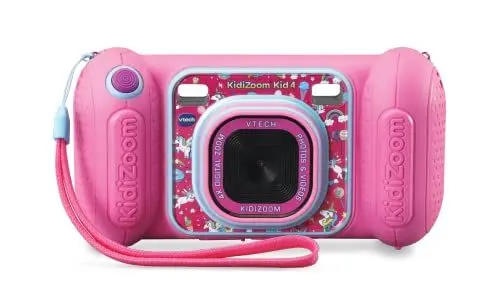 Produktbild: VTech KidiZoom Kid 4 pink - Kinderkamera mit Spielen und Elternkontrolle - Für Kinder von 4-8 Jahren