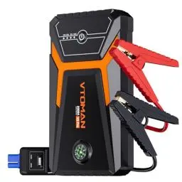 Produktbild: VTOMAN V3PRO Starthilfe Powerbank Für Pkw 2000A,Starter Booster Starthilfe mit Starthilfekabel für 12V Kfz Motorrad(Motor 6L Benzin und 4L Diesel)