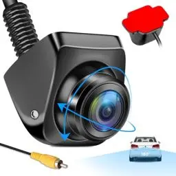 Produktbild: Vtopek AHD 1080P Rückfahrkamera 180° Weitwinkel Rückfahrkamera Auto 360° Drehbar Rückfahrkameras Installation ohne Bohren Auto Rückfahrkamera Nachrüsten für Wohnmobil IP69K Wasserdicht HD Nachtsicht