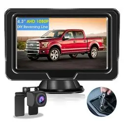 Produktbild: Vtopek AHD 1080P Rückfahrkamera Auto Kit Rückfahrkamera mit 4,3