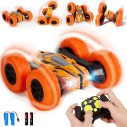 Produktbild: Vubkkty Ferngesteuertes Auto für Kinder 4WD Ferngesteuertes Auto 2.4Ghz Wasserdicht RC Stunt Auto 360°Roating All Terrain Stunt Ferngesteuertes Auto Spielzeug für Jungen 6 7 8 9 10 Jahre