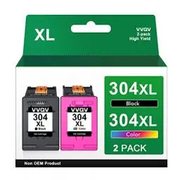 Produktbild: VVQV 304 XL Druckerpatronen Multipack 304XL Ersatz für HP 304 Druckerpatronen schwarz und Farbe für HP Envy 5000 5030 5010 5020 5032 5020 für HP Deskjet 3750 2630 2620 2622 3720 3730 3760 3762