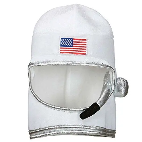Produktbild: W WIDMANN MILANO Party Fashion - Astronautenhelm für Erwachsene, blau, Stoffhut, Nasa, Weltall, Spaceman, Raumfahrer, Raumpilot
