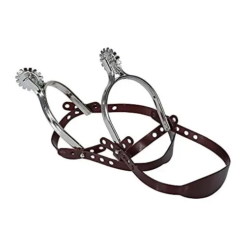 Produktbild: W WIDMANN MILANO Party Fashion - Sporn für Cowboykostüm, Zubehör für Schuhe, Wilder Westen, Sheriff