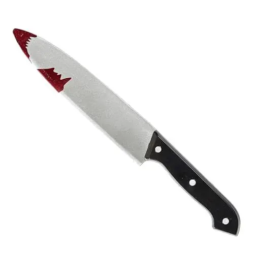 Produktbild: W WIDMANN MILANO Party Fashion - Blutige Waffe, 30 cm, Messer, Hackebeil, Accessoire, Psychopath, Killer, Halloween