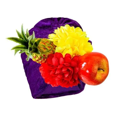 Produktbild: W WIDMANN Milano Party Fashion 2896M - Kopfbedeckung Miranda, Obst, brasilianischer Kopfschmuck, Mottoparty, Karneval
