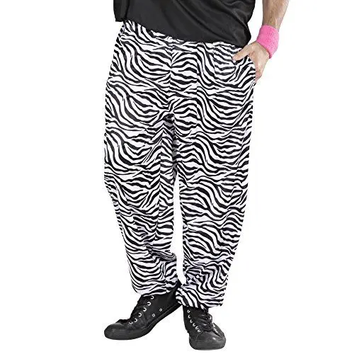 Produktbild: W WIDMANN MILANO Party Fashion - 80er Jahre Hose mit Zebra Muster, Jogginghose, Faschingskostüme