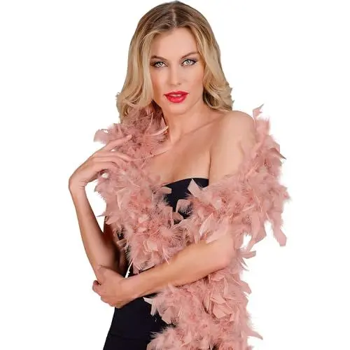 Produktbild: W WIDMANN MILANO Party Fashion - Federboa, Länge circa 180 cm, Federschal, Accessoire, Mottoparty