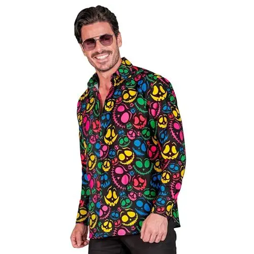 Produktbild: W WIDMANN MILANO Party Fashion - Hemd für Herren, langarm, Herrenhemd, Halloween Verkleidung