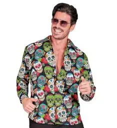 Produktbild: W WIDMANN MILANO Party Fashion - Hemd für Herren, langarm, Herrenhemd, Halloween Verkleidung